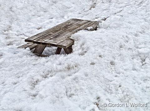 Buried Picnic Table_DSCF04002.jpg - Photographed at Smiths Falls, Ontario, Canada.